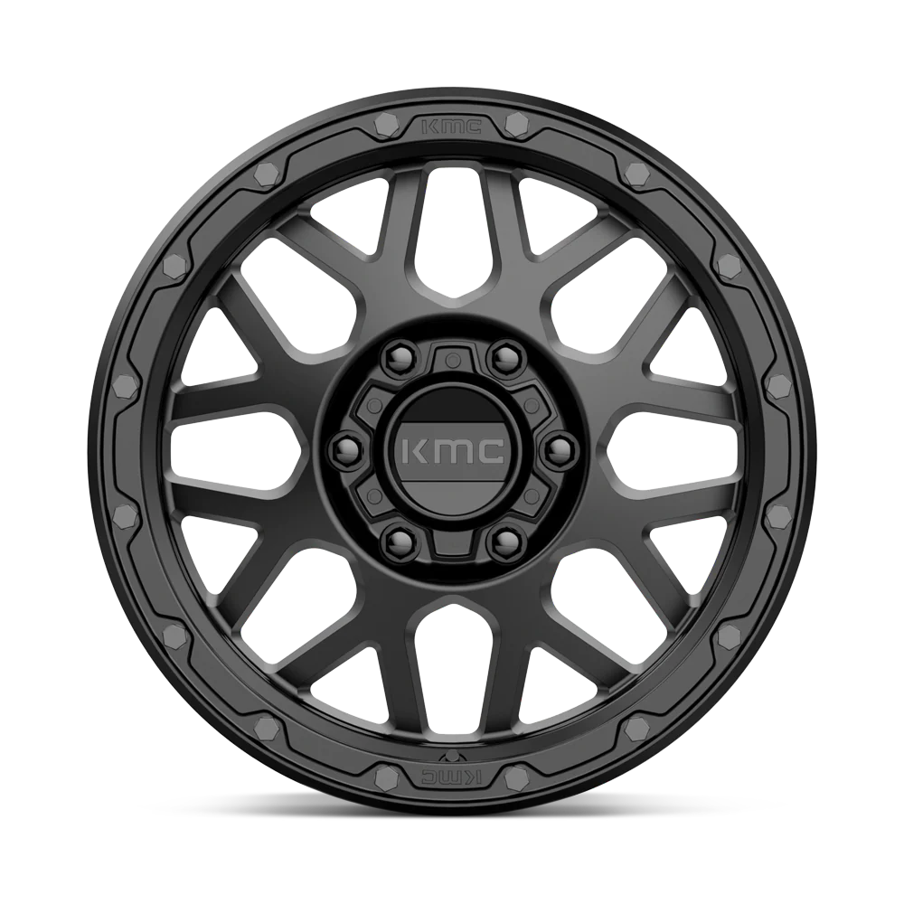 KMC KM522 Enduro Matte Black - 15x9 | -12 | 5x114.3 Custom - Wheel Haven