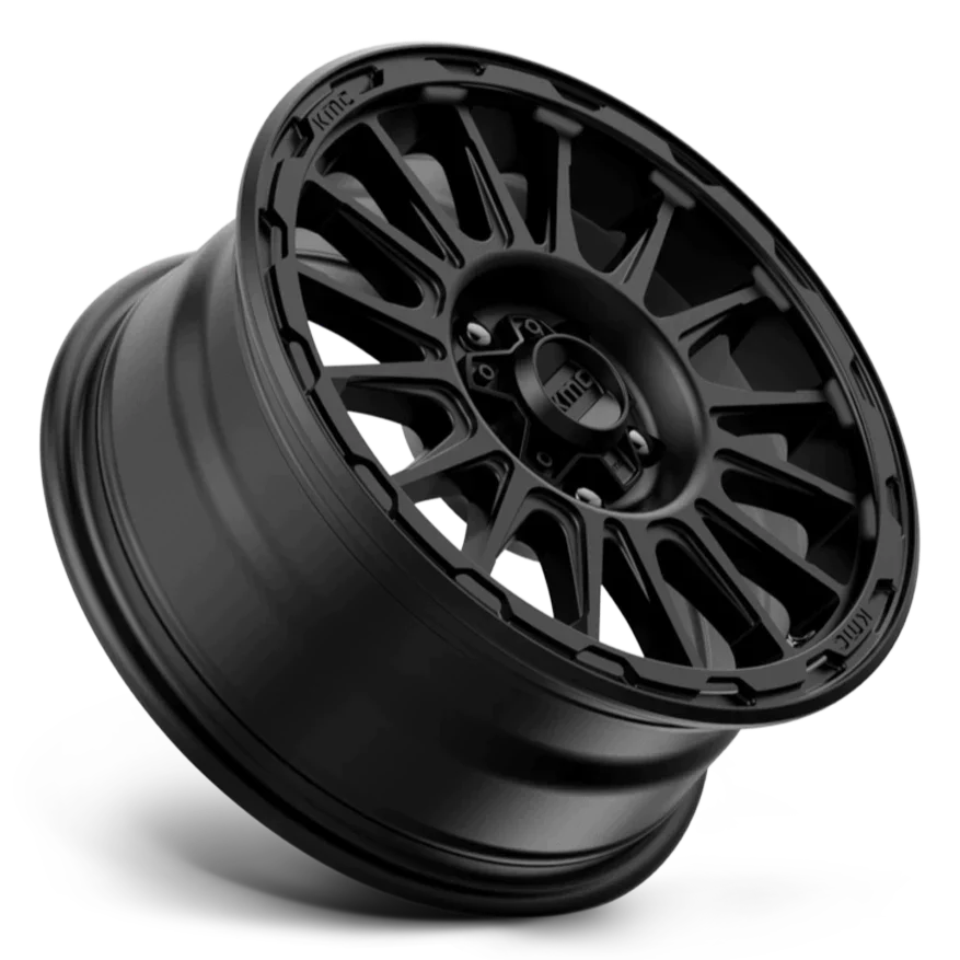 KMC KM542 Impact Satin Black - 16x7 | +30 | 5x114.3 | 72.6mm - Wheel Haven