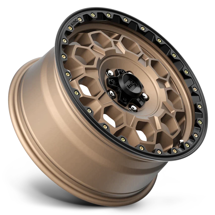 送料無料 百貨店 17x9 - Lip Black w/ Bronze Matte Trek KM545 KMC | 5x127 | +0 タイヤ・ホイール