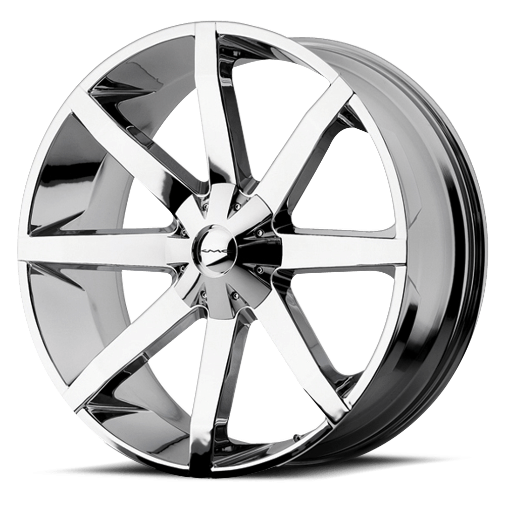 KMC KM651 Slide Chrome - 26x10 | +28 | Custom | 72.6mm - Wheel Haven
