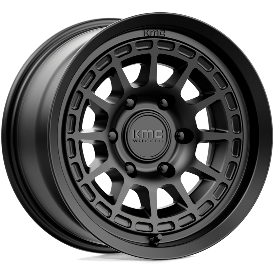 KMC KM719 Canyon Satin Black - 17x8 | +35 | 5x114.3 | 72.6mm - Wheel Haven
