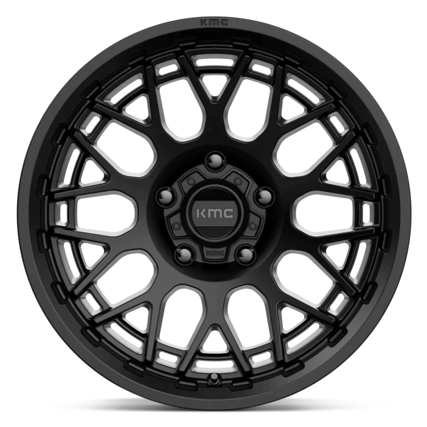 KMC KM722 Technic Satin Black - 18x9 | +18 | 6x139.7 | 106.1mm KMC KM722 Technic Satin Black - 18x9 | +18 | 6x139.7 | 106.1mm
