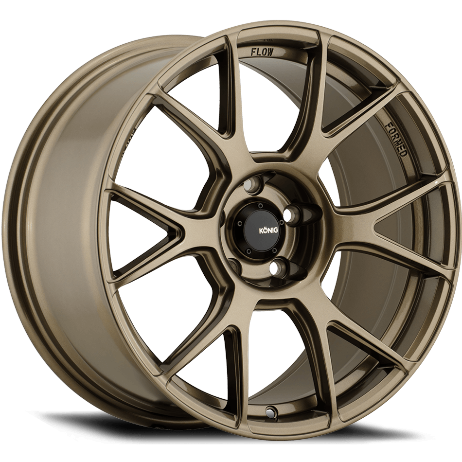 Konig Ampliform Gloss Bronze - 18x8.5 | +44 | 5x100 | 73.1mm - Wheel Haven