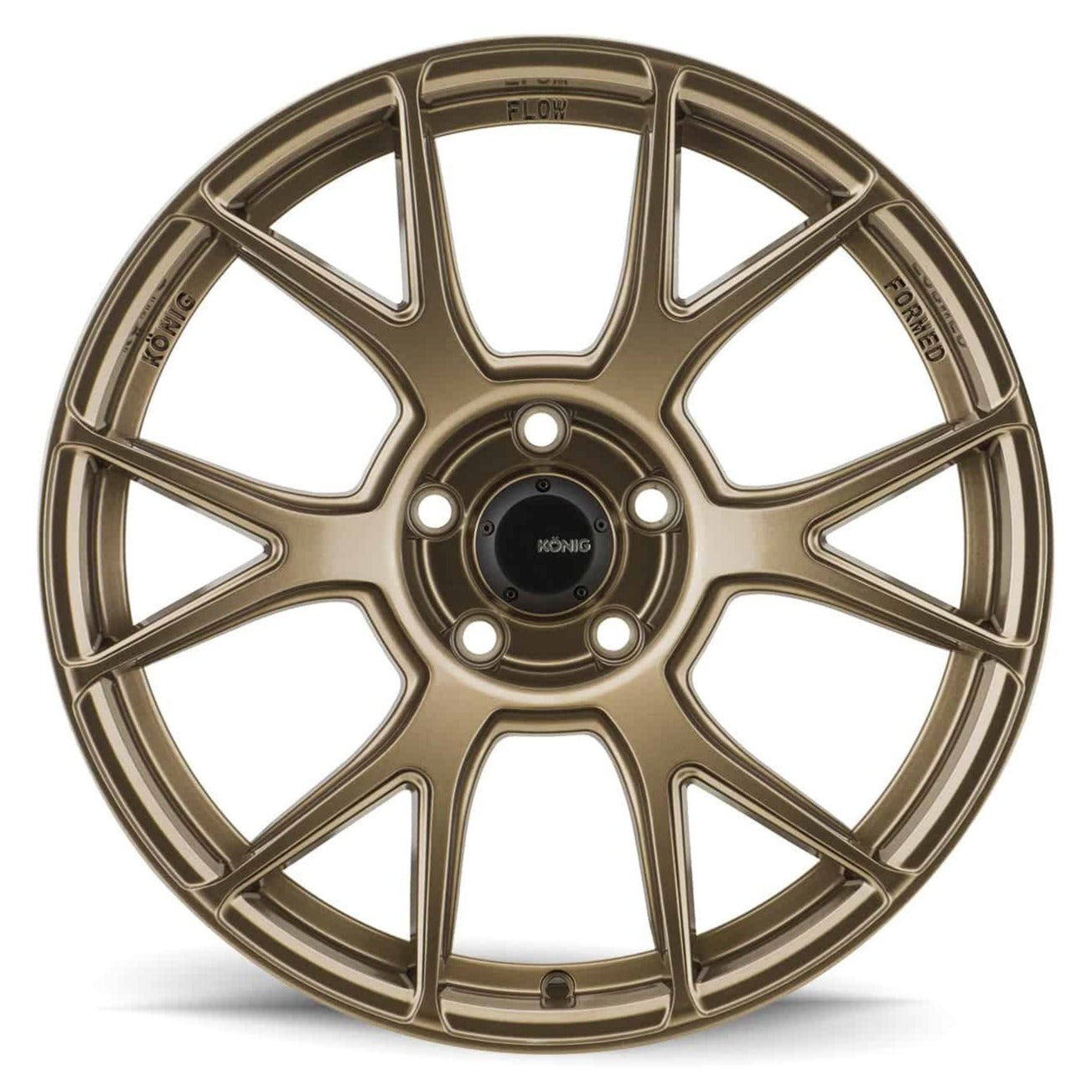 Konig Ampliform Gloss Bronze - 18x8.5 | +44 | 5x100 | 73.1mm - Wheel Haven