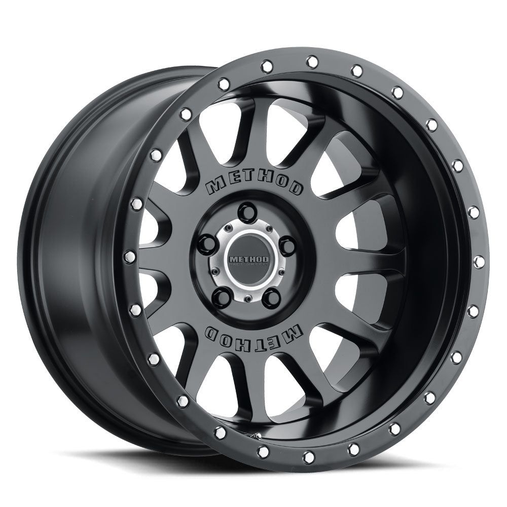 Method Race MR605 NV MATTE BLACK - 20x10 | -24 | 8x170 | 124.9mm - Wheel Haven