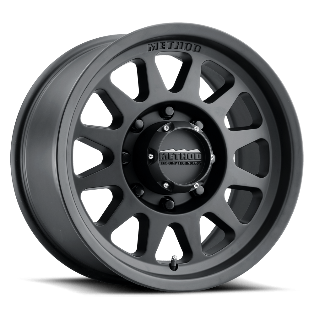 Method Race MR704 HD MATTE BLACK - 17x9 | +18 | 8x170 | 130.8mm - Wheel Haven