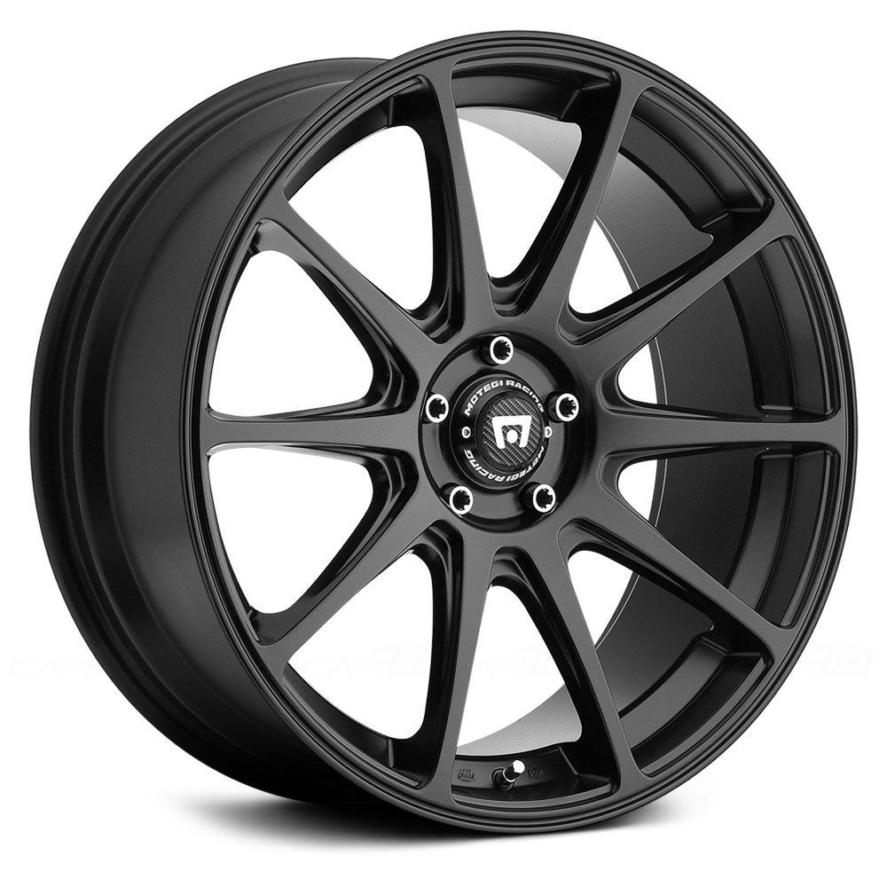 Motegi MR127 CS10 Satin Black - 17x8 | 5x114.3 | +38 | 72.6mm - Wheel Haven