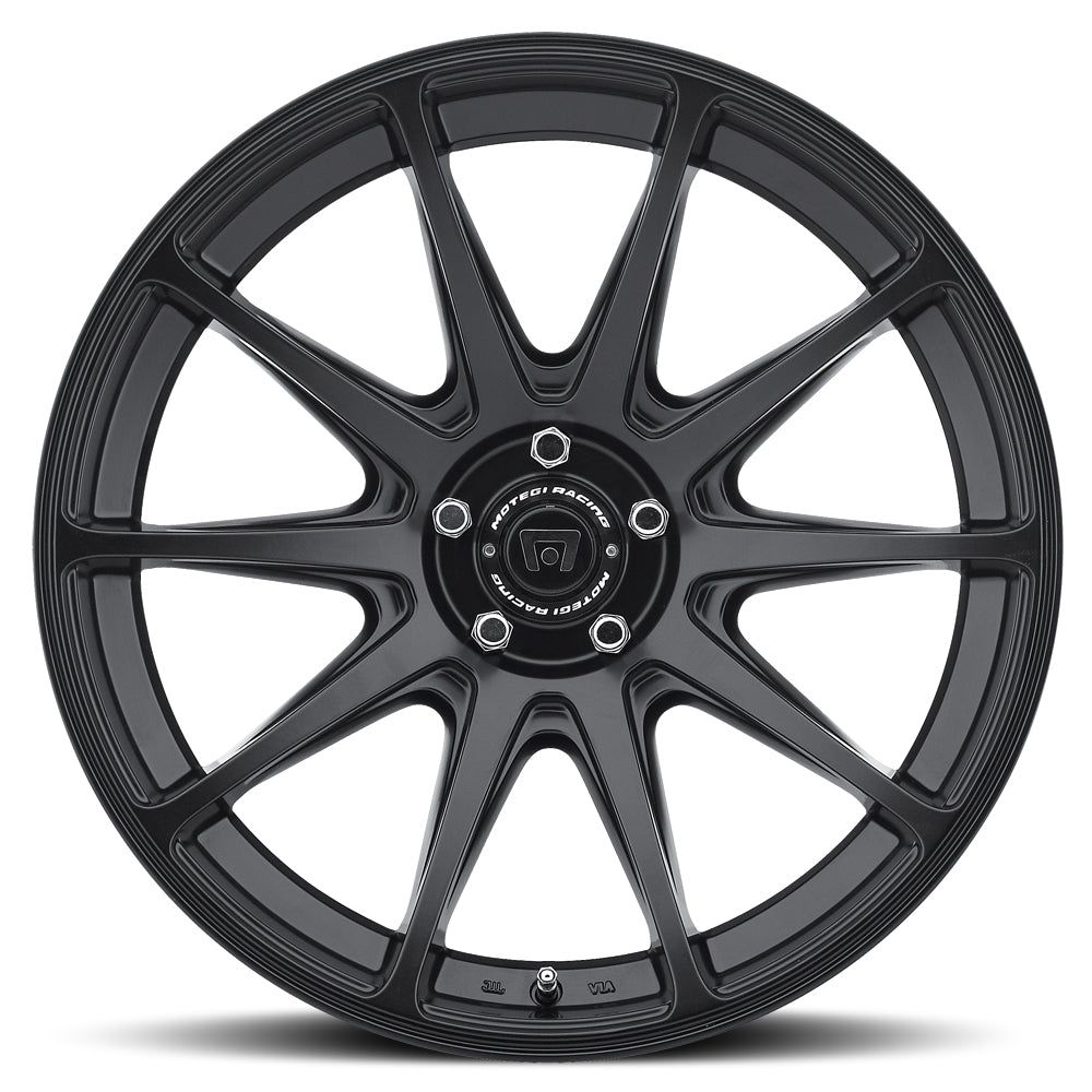 Motegi MR127 CS10 Satin Black - 17x8 | 5x114.3 | +38 | 72.6mm - Wheel Haven