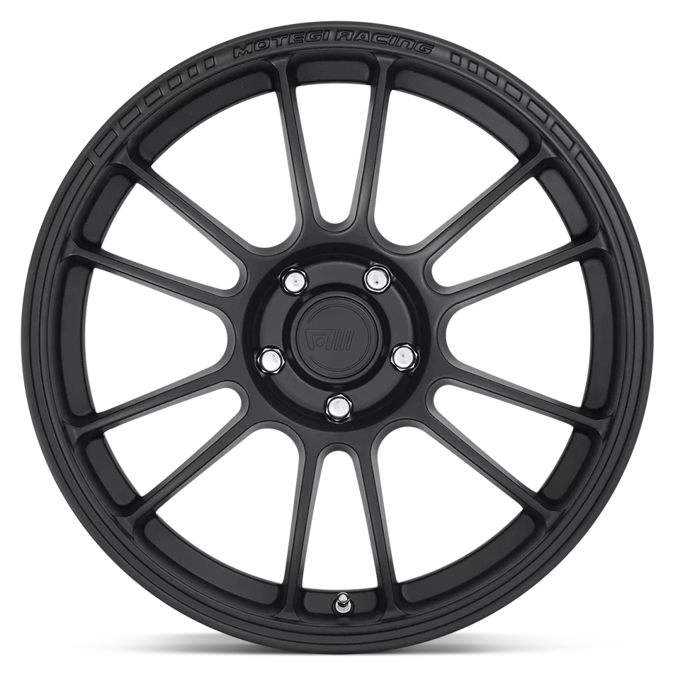 Motegi MR146 SS6 Satin Black - 15x8 | 4x100 | +28 | 72.6mm - Wheel Haven