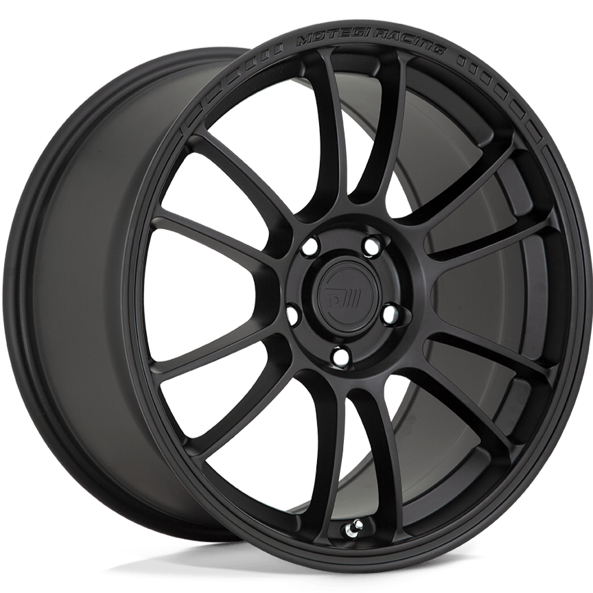 Motegi MR146 SS6 Satin Black - 17x7 | 5x112 | +42 | 66.6mm - Wheel Haven