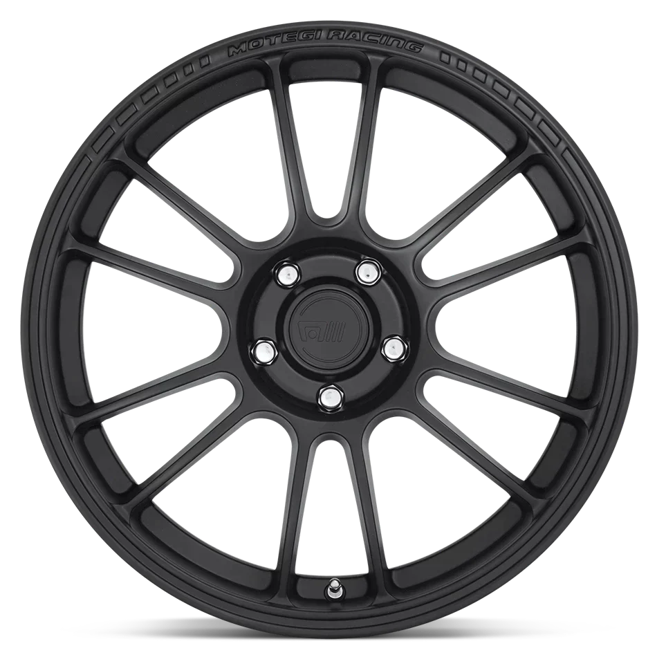 Motegi MR146 SS6 Satin Black - 17x7 | 5x112 | +42 | 66.6mm - Wheel Haven