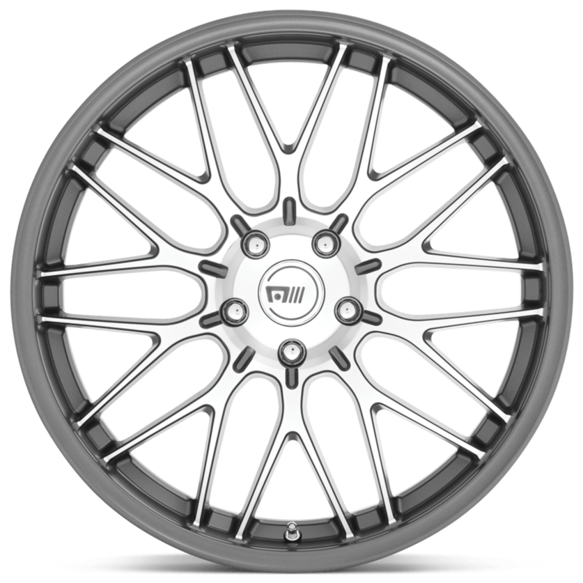 Motegi MR153 CM10 Machined Gunmetal - 18x8.5 | 5x100 | +30 | 56.2mm - Wheel Haven