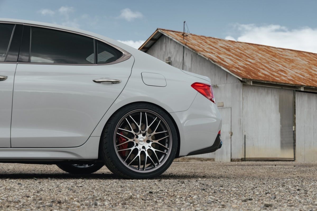 Motegi MR153 CM10 Machined Gunmetal - 18x8.5 | 5x100 | +30 | 56.2mm - Wheel Haven