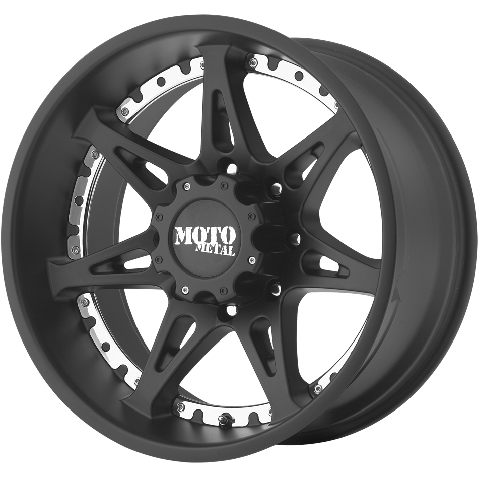 Moto Metal MO961 Satin Black - 20x9 | +18 | 5x150 | 110.1mm - Wheel Haven