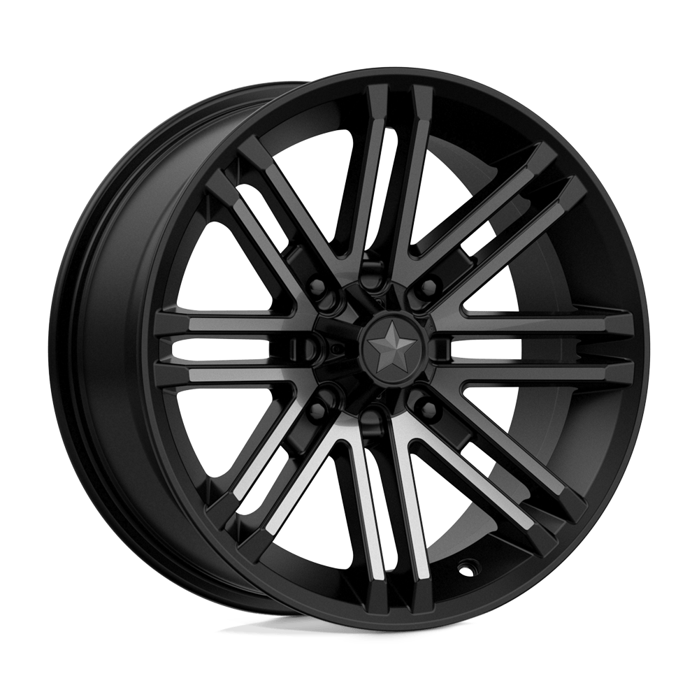 MSA Offroad Wheels M40 ROGUE Satin Black Titanium Tint - 16x7 | +10 | 4x137 | 112.1mm - Wheel Haven