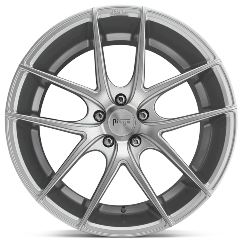 Niche M131 TARGA 18 x 8 | 5x112 | +42 | 66.6mm - Silver & Machined - Wheel Haven