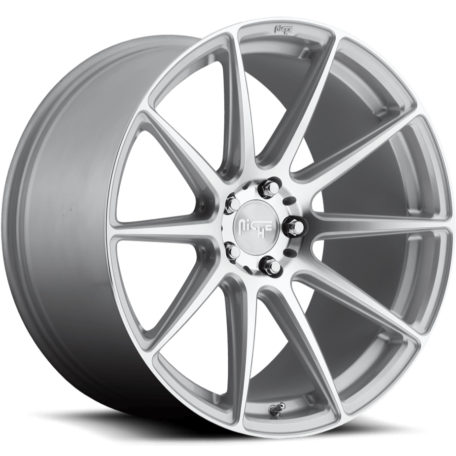 Niche M146 ESSEN 19 x 8.5 | 5x114.3 | +35 | 72.6mm - Gloss Silver - Wheel Haven