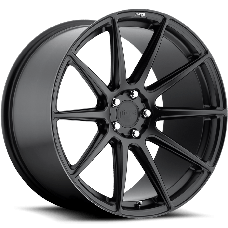 Niche M147 ESSEN 19 x 10 | 5x130 | +48 | 71.6mm - Matte Black - Wheel Haven