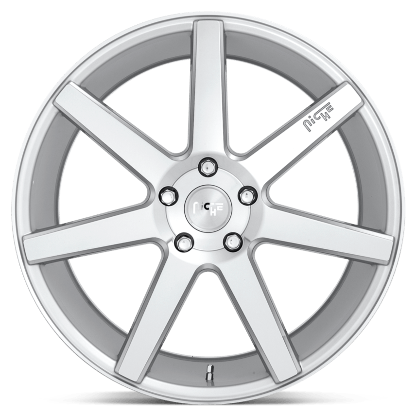 Niche M179 VERONA 19 x 8.5 | 5x120 | +35 | 72.6mm - Silver & Machined - Wheel Haven