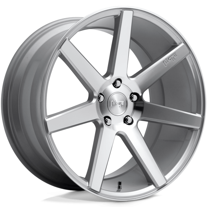 Niche M179 VERONA 20 x 10.5 | 5x114.3 | +30 | 72.6mm - Silver & Machined - Wheel Haven
