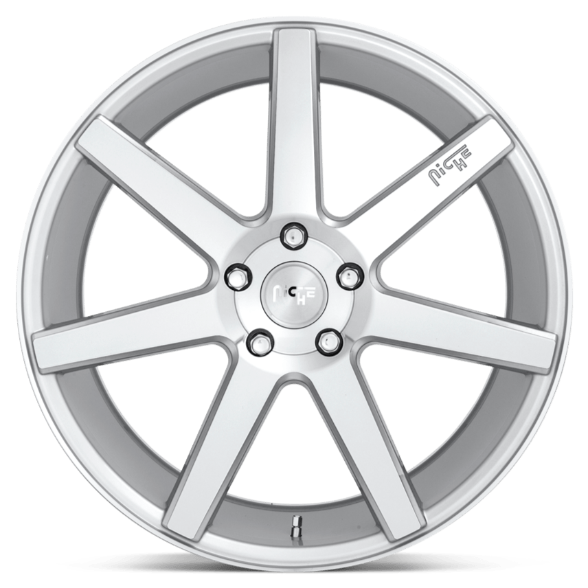 Niche M179 VERONA 20 x 10.5 | 5x114.3 | +30 | 72.6mm - Silver & Machined - Wheel Haven