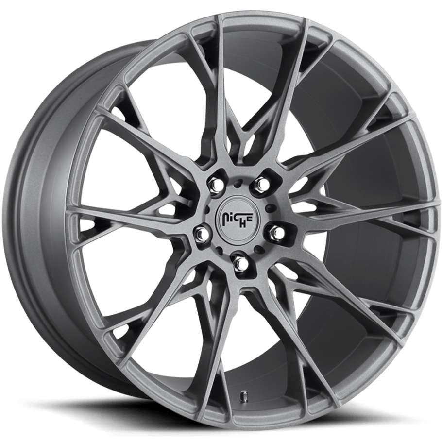 Niche M182 STACCATO 18 x 8.5 | 5x112 | +35 | 66.6mm - Matte Anthracite - Wheel Haven