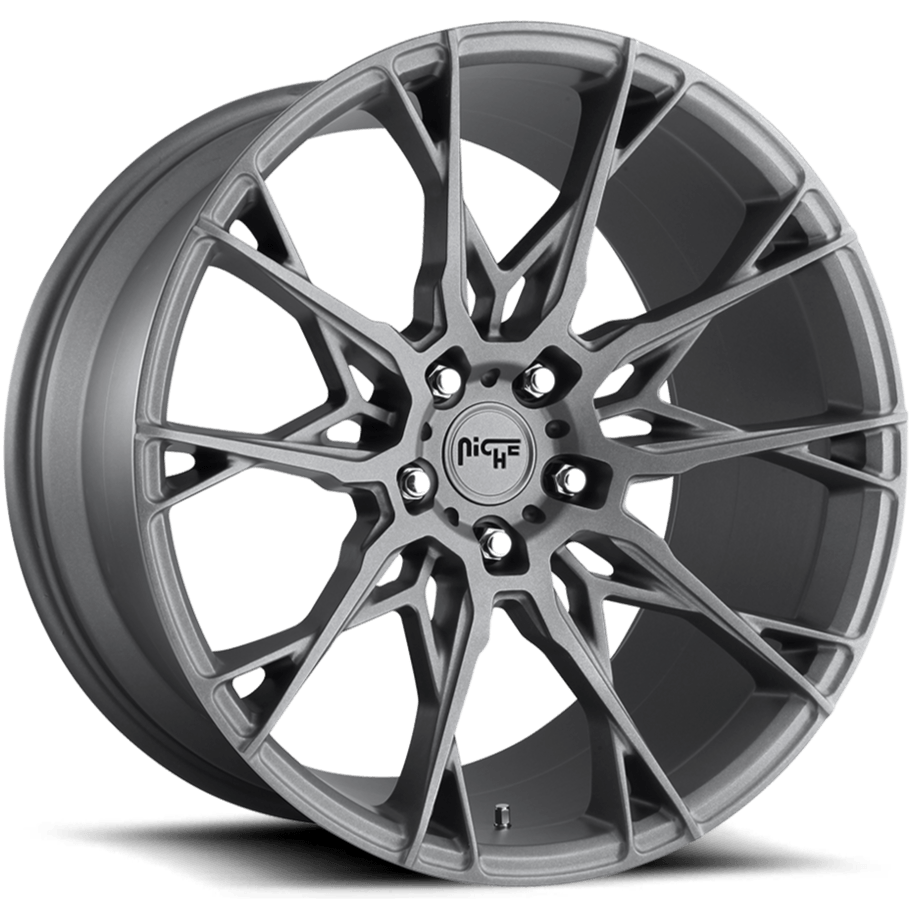 Niche M182 STACCATO 19 x 10 | 5x112 | +40 | 66.6mm - Matte Anthracite - Wheel Haven