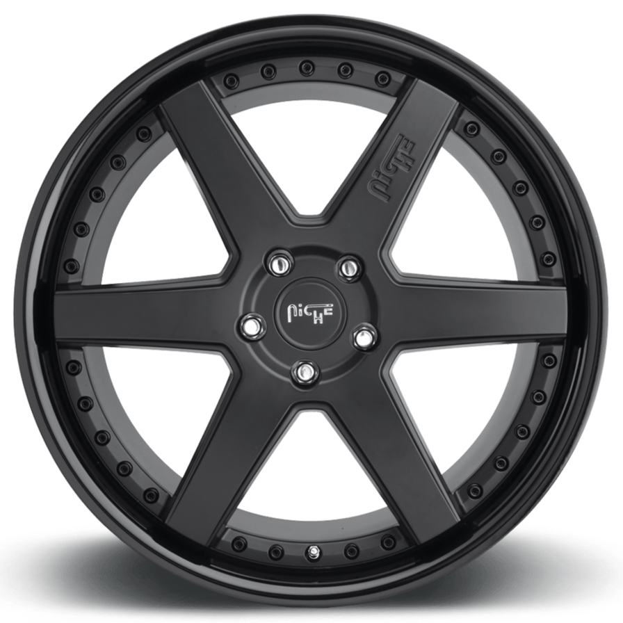 Niche M192 ALTAIR 18 x 8.5 | 5x114.3 | +35 | 72.6mm - Satin Black/Gloss Black - Wheel Haven