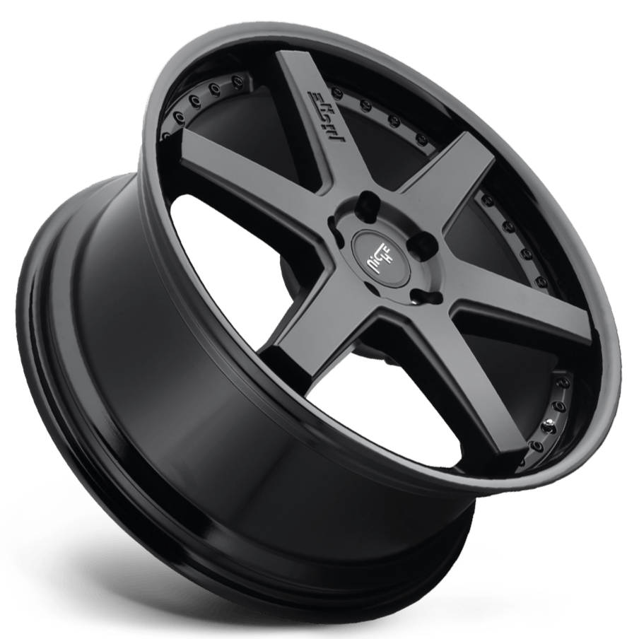 Niche M192 ALTAIR 18 x 8.5 | 5x114.3 | +35 | 72.6mm - Satin Black/Gloss Black - Wheel Haven