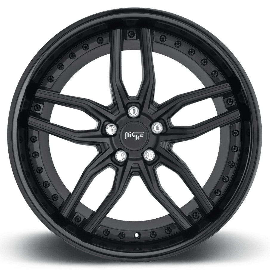 Niche M194 METHOS 20 x 10.5 | 5x114.3 | +40 | 72.6mm - Gloss Black/Matte Black - Wheel Haven