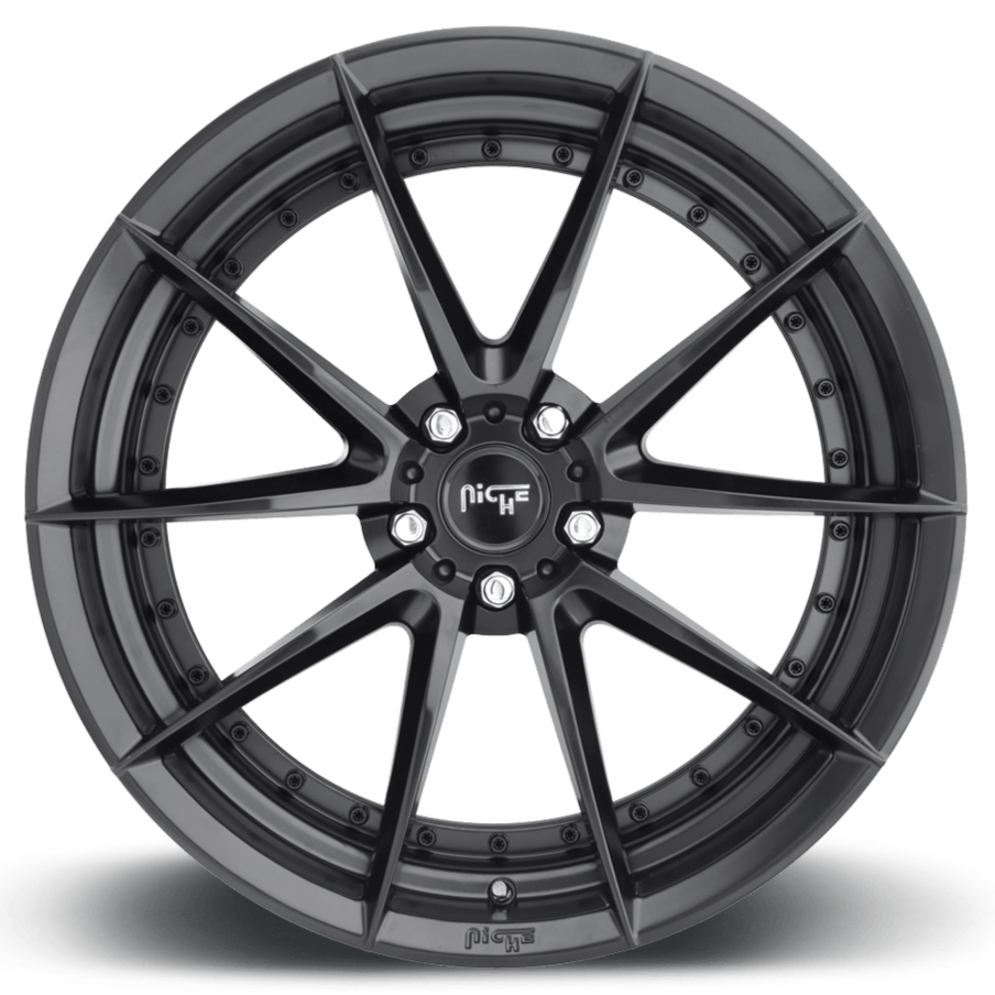 Niche M196 SECTOR 19 x 8.5 | 5x108 | +40 | 72.6mm - Matte Black - Wheel Haven