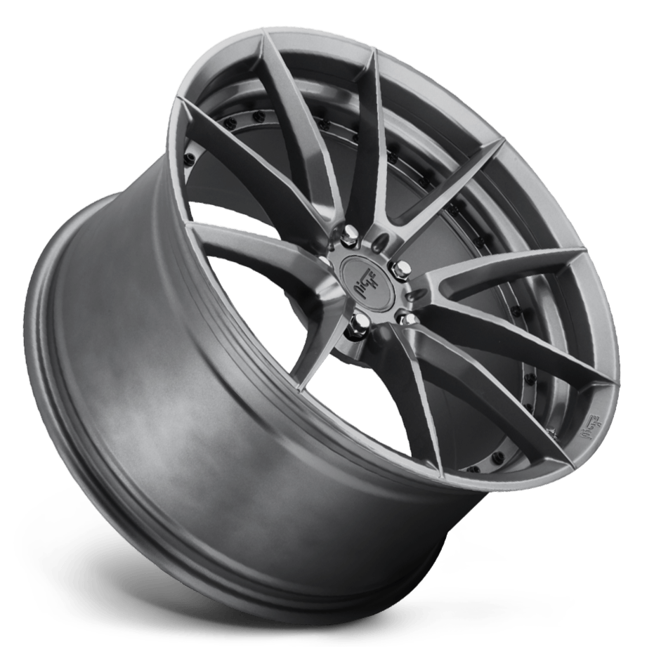 Niche M197 SECTOR 19 x 8.5 | 5x108 | +40 | 72.6mm - Gloss Anthracite - Wheel Haven