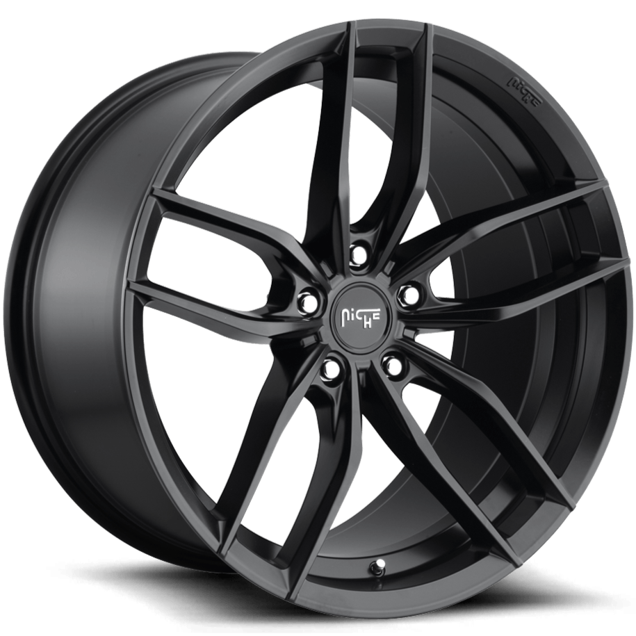 Niche M203 VOSSO 18 x 8 | 5x114.3 | +40 | 72.6mm - Matte Black - Wheel Haven