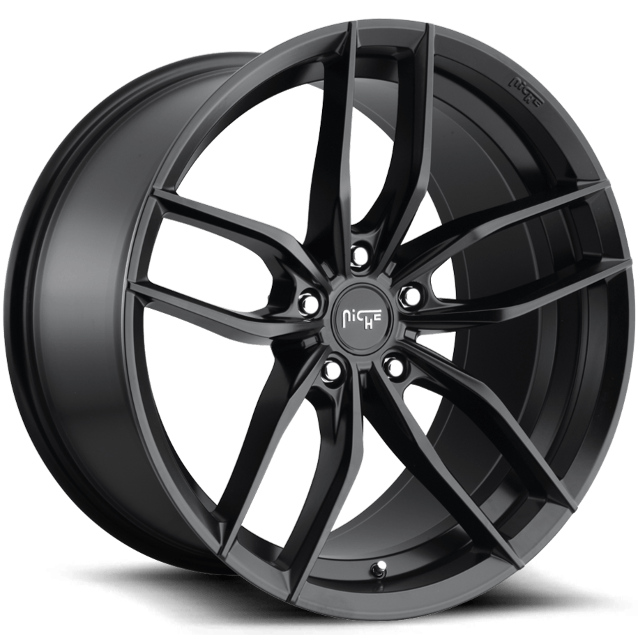 Niche M203 VOSSO 20 x 9 | 5x108 | +38 | 72.6mm - Matte Black - Wheel Haven