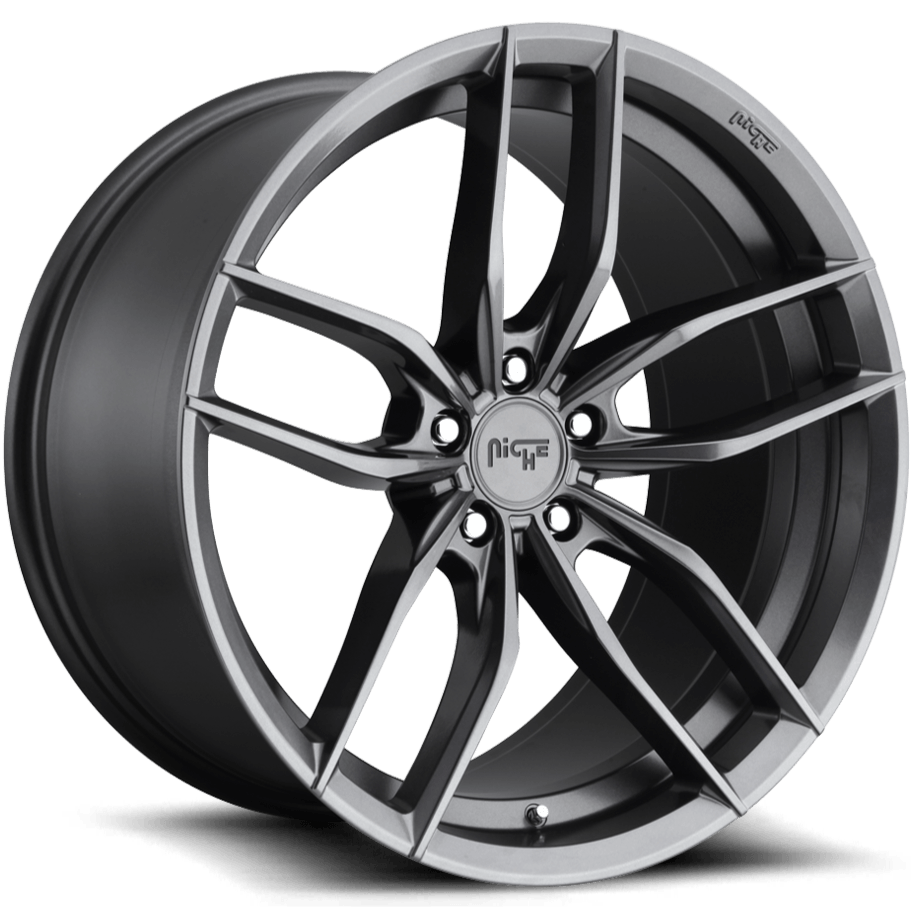 Niche M204 VOSSO 17 x 8 | 5x108 | +40 | 72.6mm - Matte Anthracite - Wheel Haven