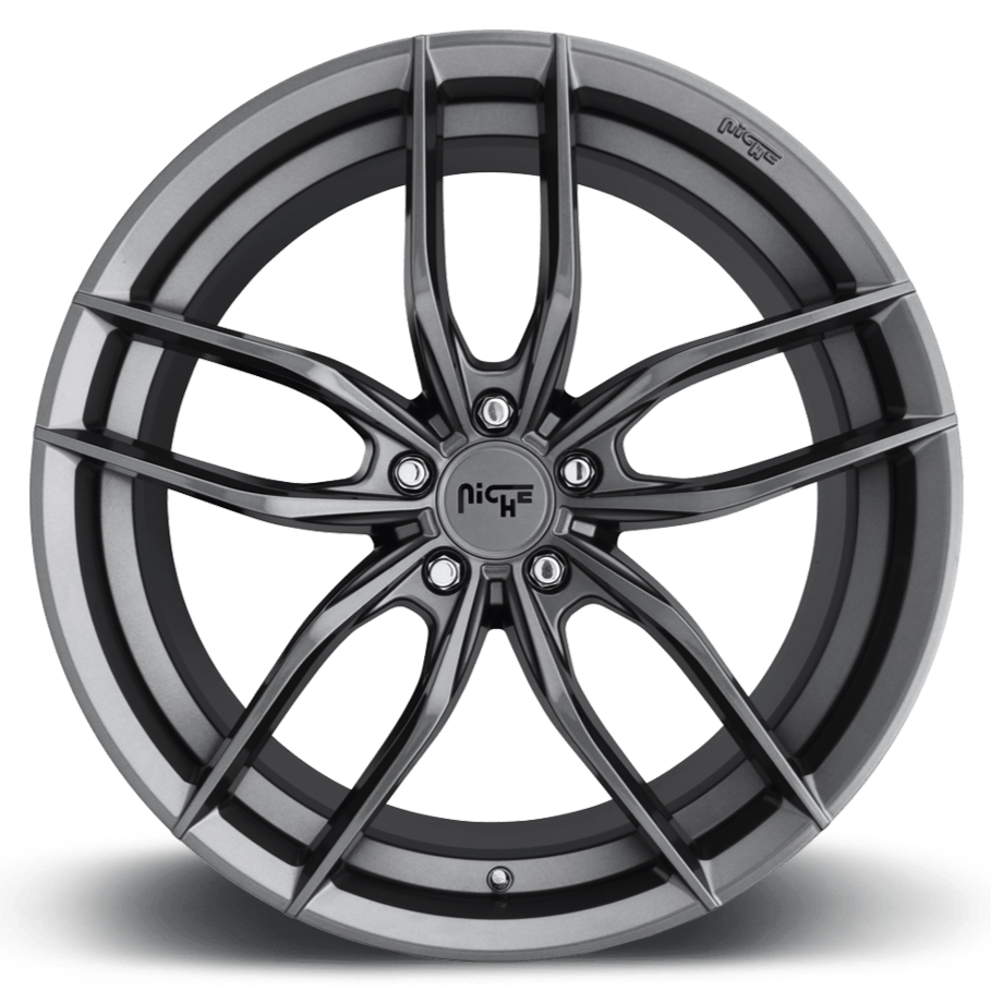 Niche M204 VOSSO 20 x 10.5 | 5x108 | +40 | 72.6mm - Matte Anthracite - Wheel Haven