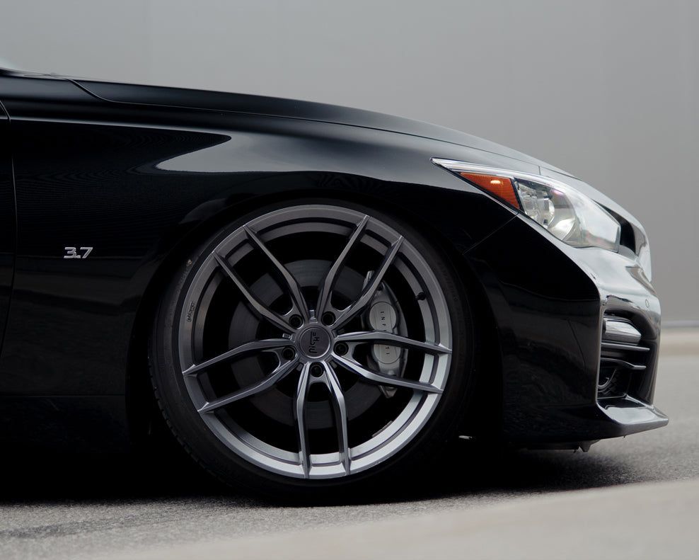 Niche M204 VOSSO 20 x 10.5 | 5x108 | +40 | 72.6mm - Matte Anthracite - Wheel Haven