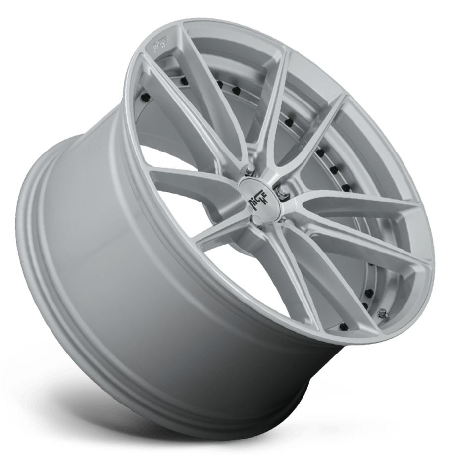 Niche M221 DFS 20 x 10.5 | 5x112 | +40 | 66.6mm - Silver & Machined - Wheel Haven