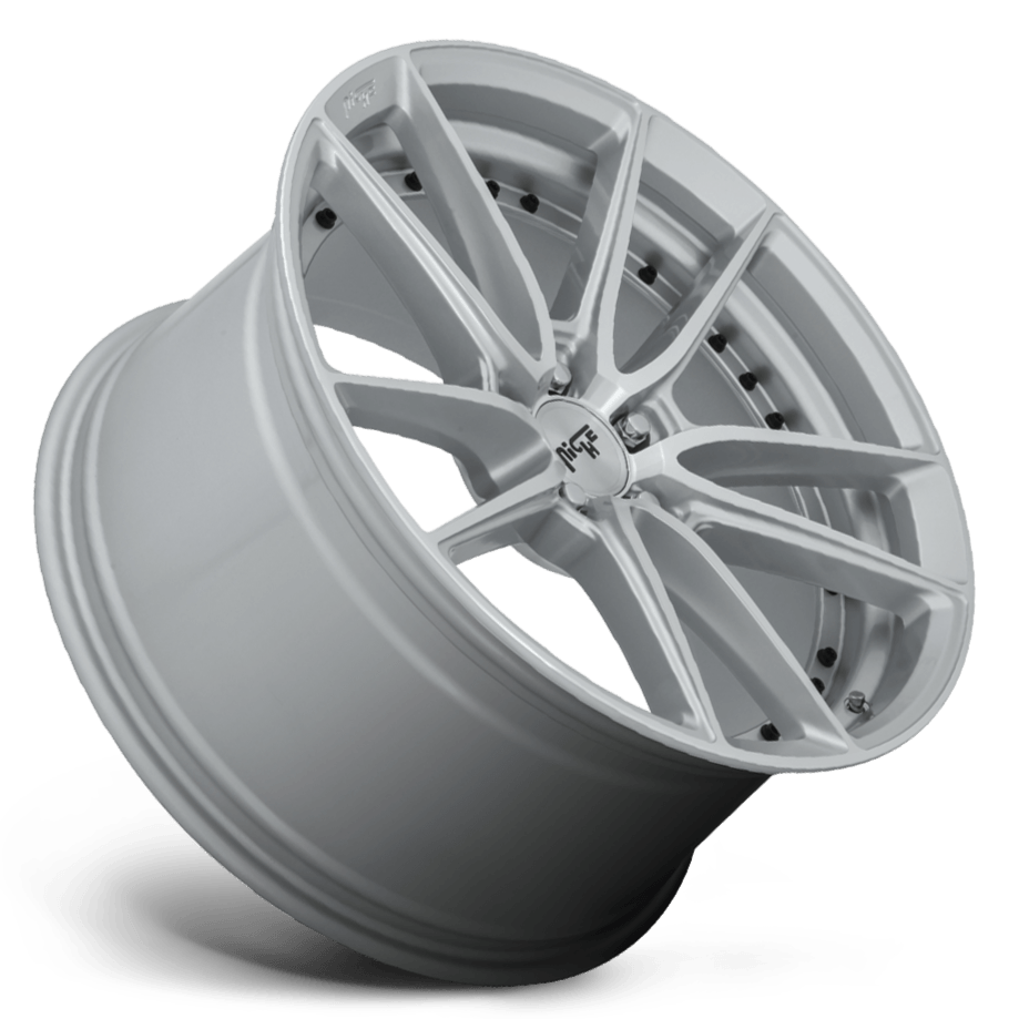 Niche M221 DFS 22 x 10.5 | 5x120 | +40 | 74.1mm - Silver & Machined - Wheel Haven