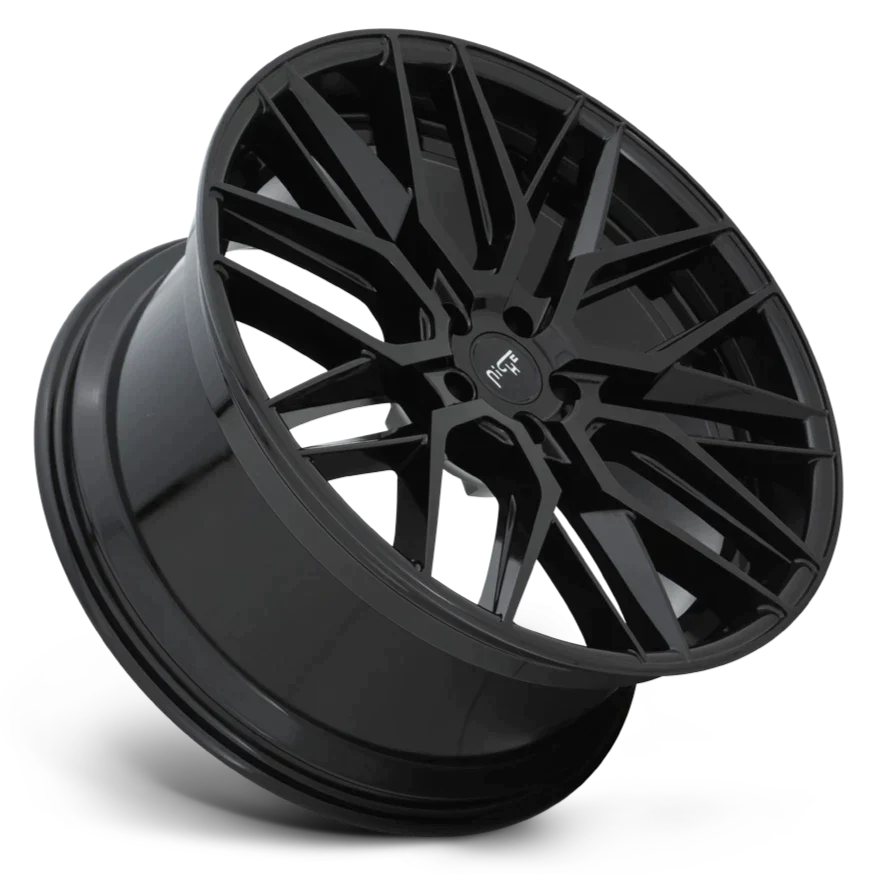 Niche M224 GAMMA 22 x 10.5 | 5x130 | +35 | 84.1mm - Gloss Black - Wheel Haven