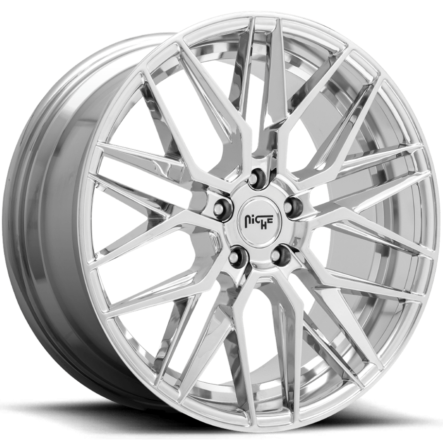 Niche M249 GAMMA 22 x 9 | 5x115 | +15 | 71.6mm - Chrome - Wheel Haven