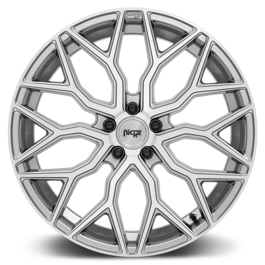 Niche M265 MAZZANTI 20 x 9 | 5x112 | +38 | 66.6mm - Anthracite Brushed Tint Clear - Wheel Haven