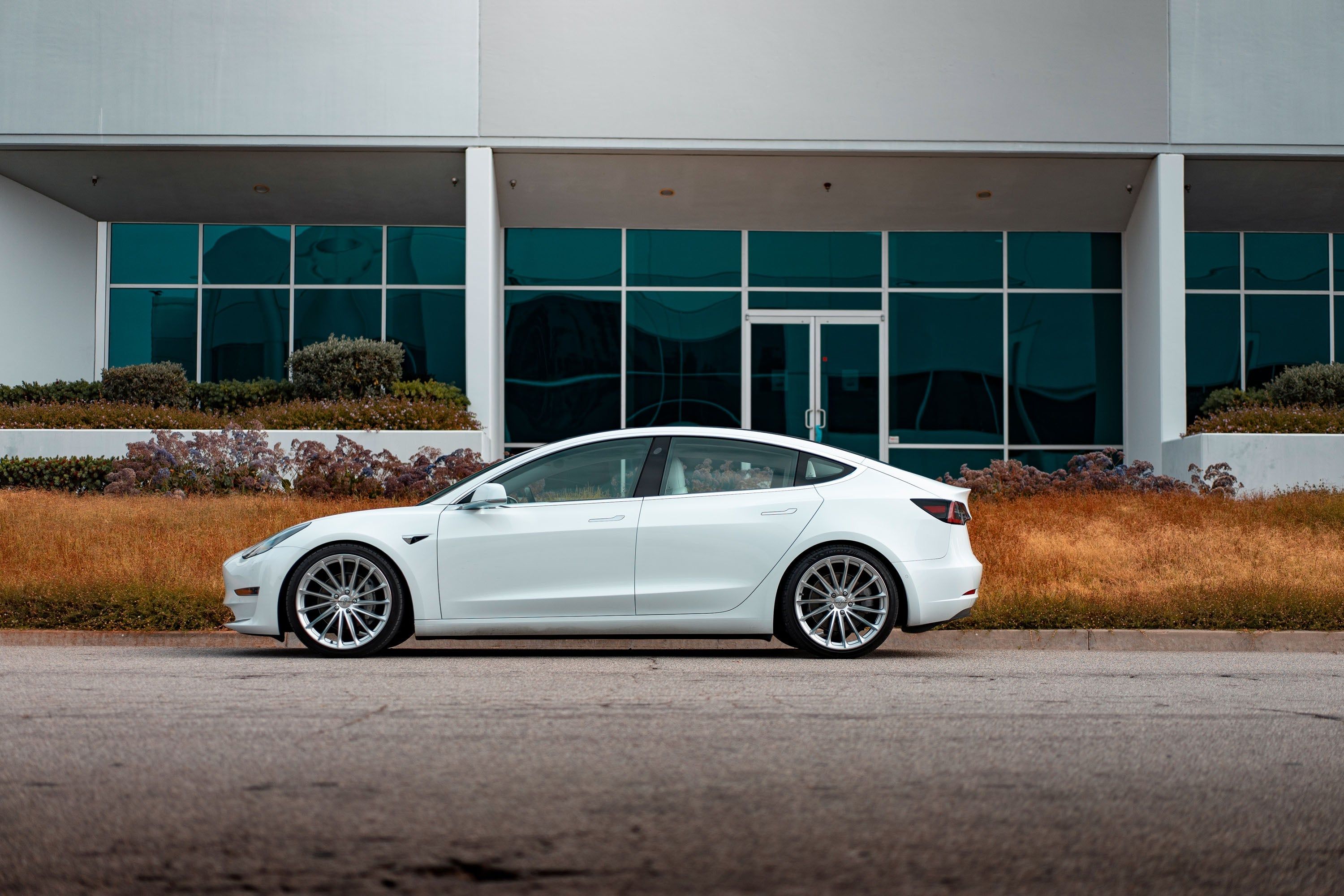 OHM Proton Silver w/ Mirror Face - 20x10 | +35 | 5x120 | 64.1mm - Wheel Haven