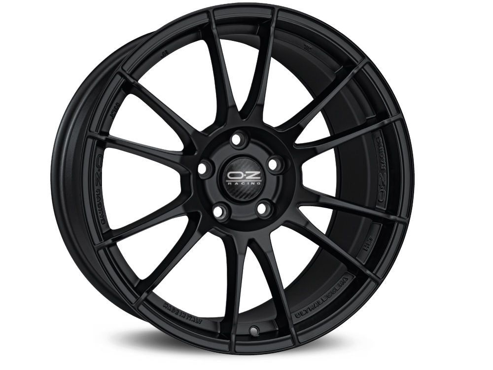 OZ Racing ULTRALEGGERA Matte Black 18x8 +45 5x112mm Custom - Wheel Haven