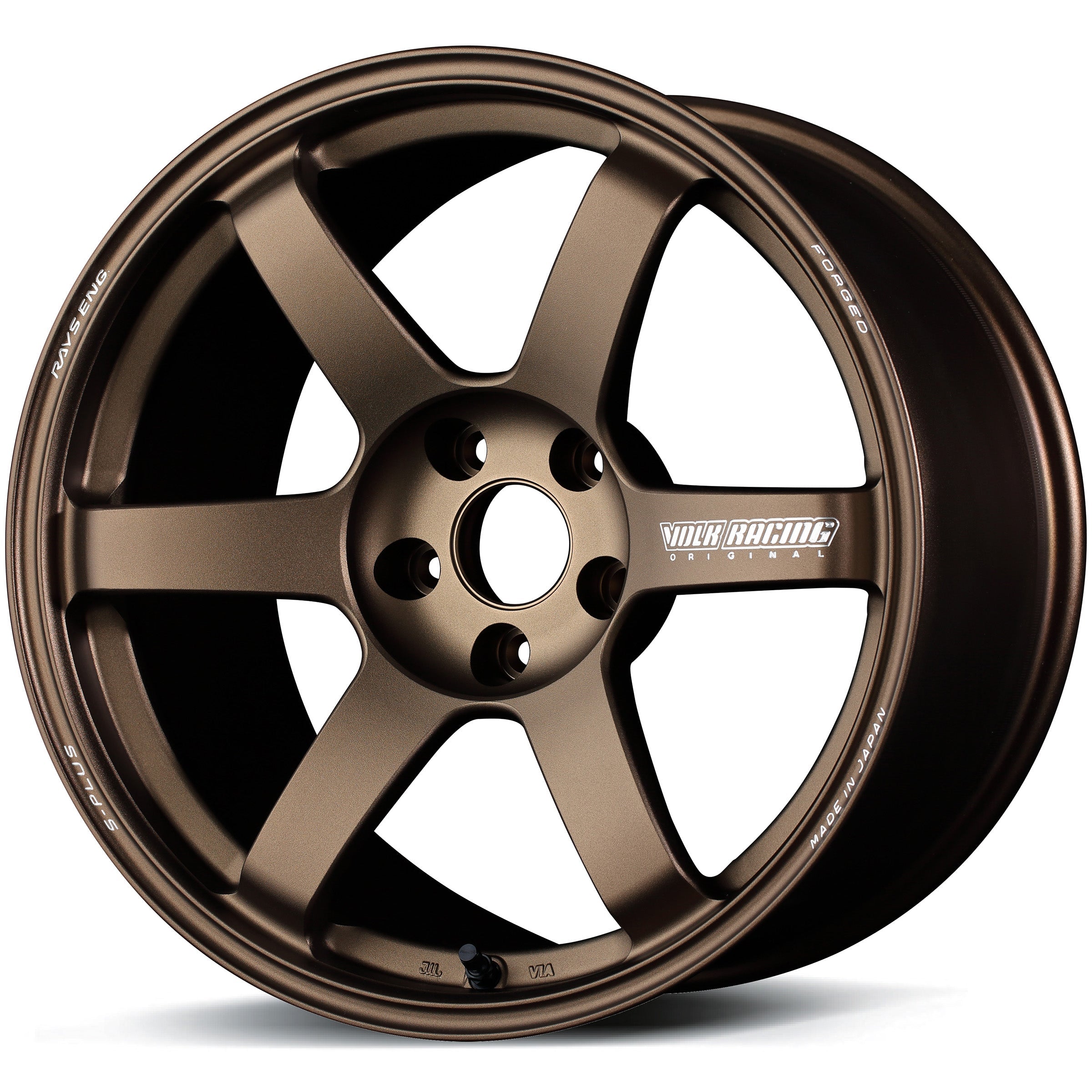 RAYS Volk Racing TE37 Saga S-plus Bronze (Almite) (BR) - 19x10.5 | +15 | 5x114.3 | 73.1mm | Face-4