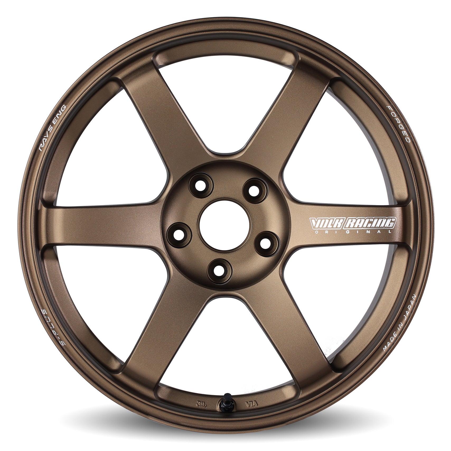 RAYS Volk Racing TE37 Saga S-plus Bronze (Almite) (BR) - 19x10.5 | +15 | 5x114.3 | 73.1mm | Face-4
