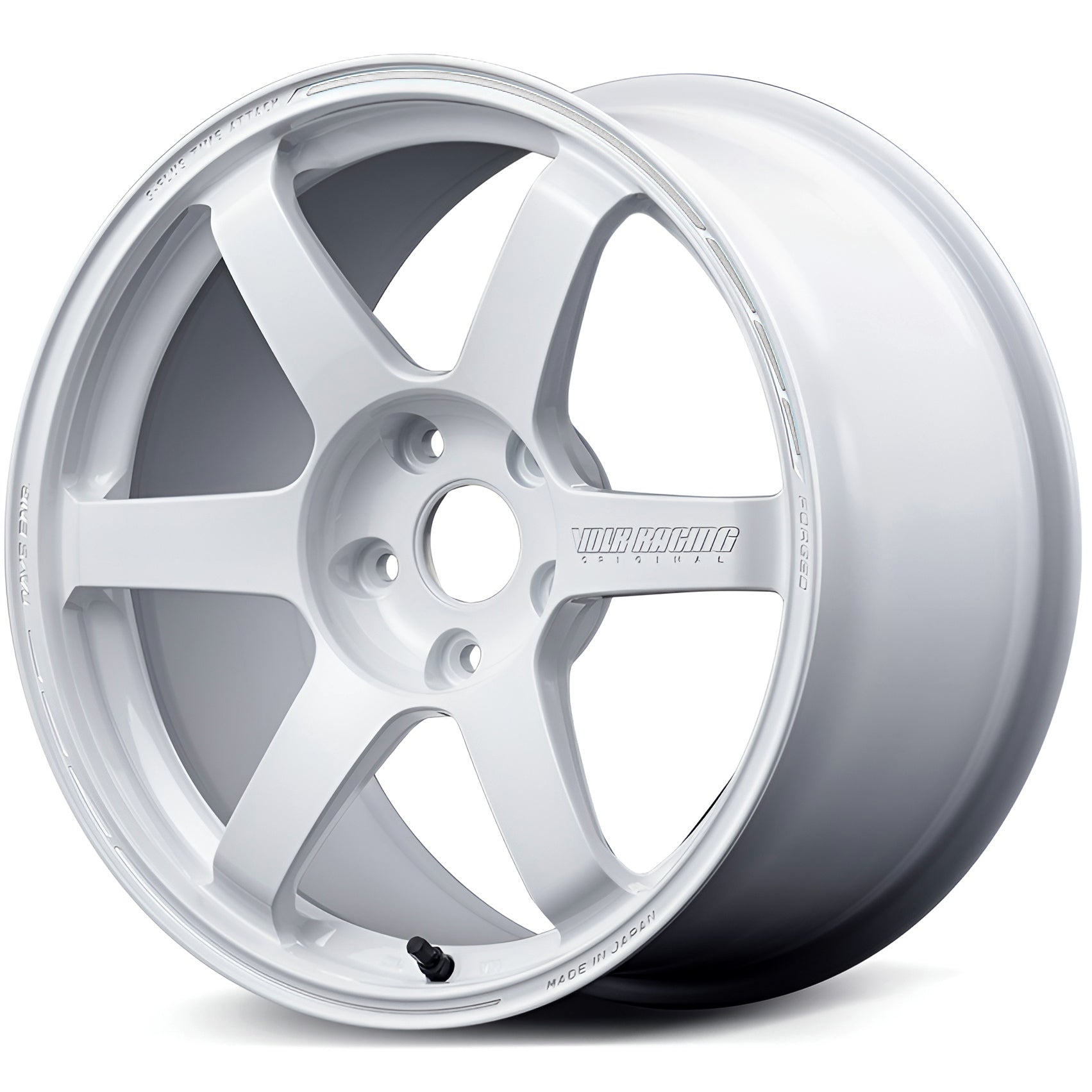 RAYS Volk Racing TE37 Saga S-plus Dash White (DW) - 18x9.5 | +20 | 5x120 | 72.6mm