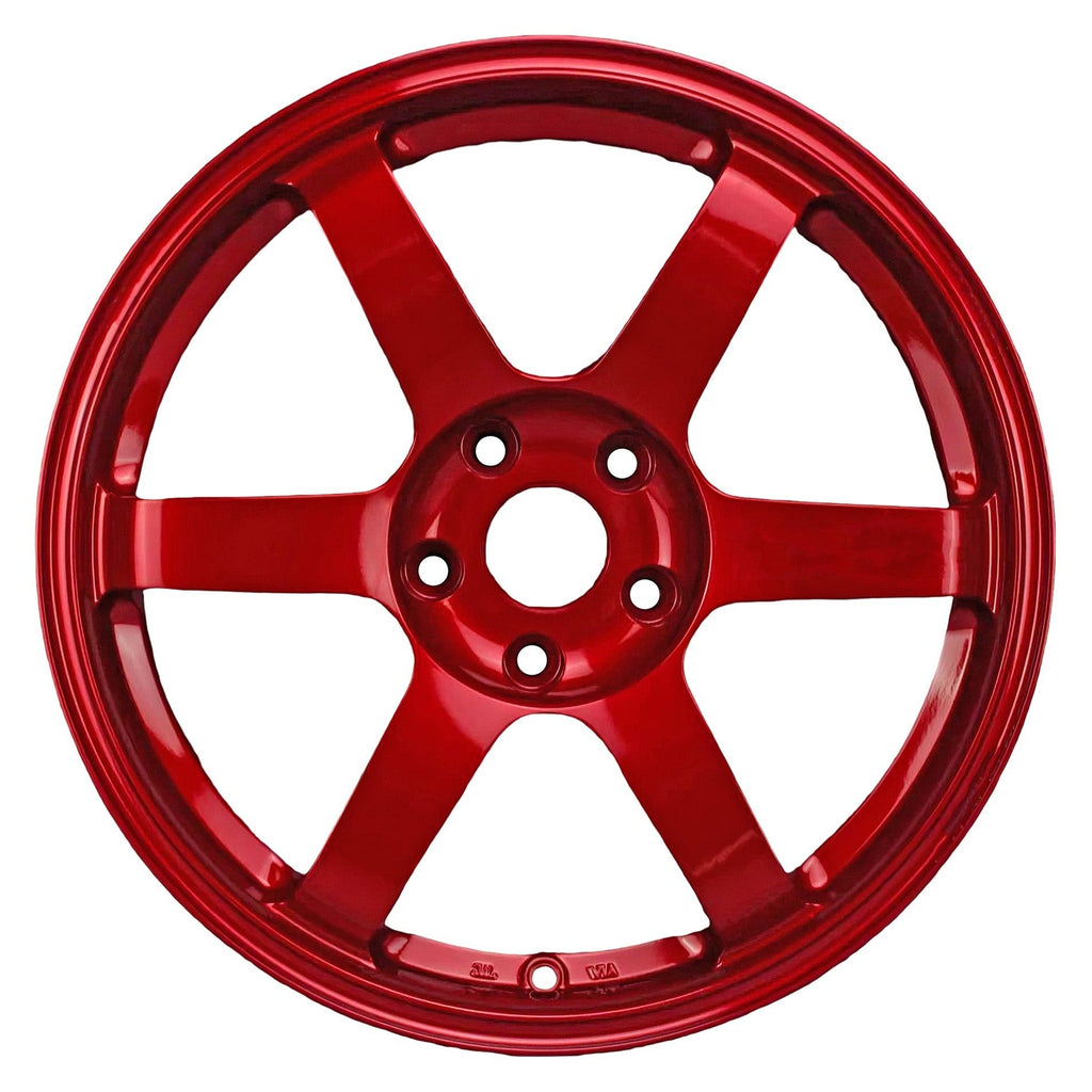 RAYS Volk Racing TE37SL Hyper Red - 18x10 | +40 | 5x114.3 | 73.1mm