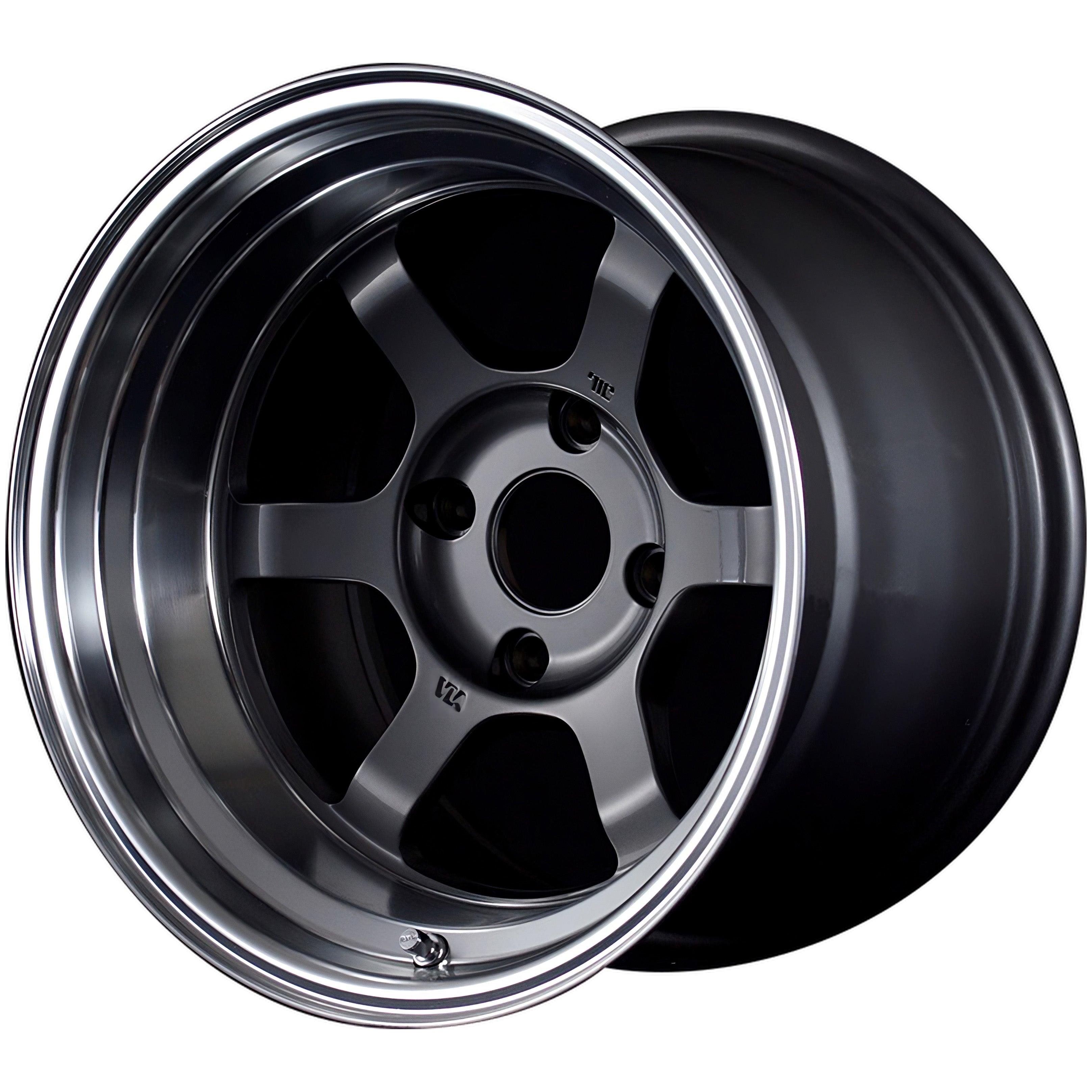RAYS Volk Racing TE37V Gunmetal/Rim DC (MF) - 16x8 | +25 | 4x100 | 65mm