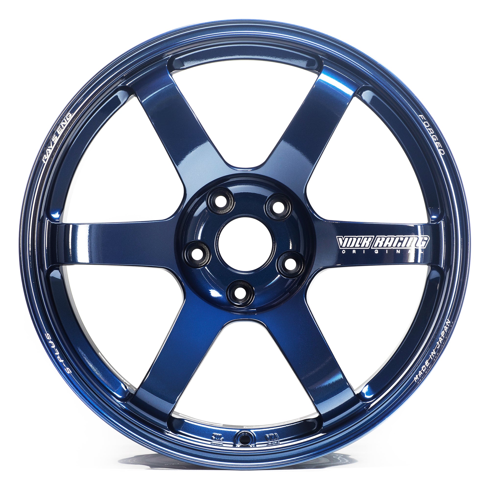 RAYS Volk Racing TE37 Saga S-Plus MAG Blue (BL) - 18x9.5 | +20 | 5x120 | 72.6mm
